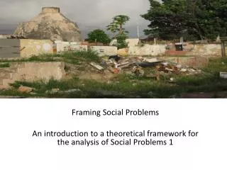 Framing Social Problems