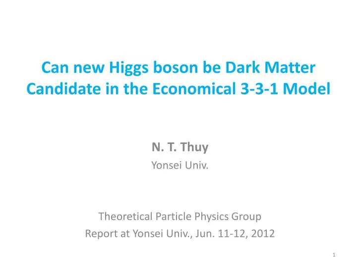 can new higgs boson be dark matter candidate in the economical 3 3 1 model
