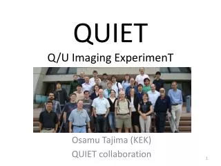 QUIET Q/U Imaging ExperimenT