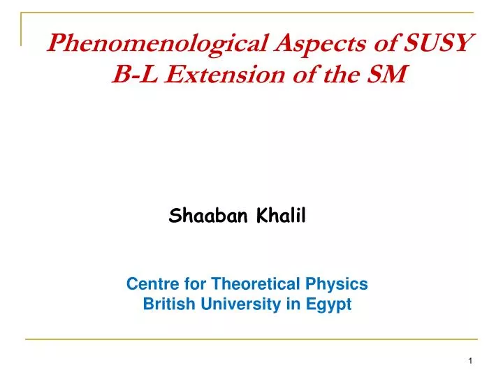 phenomenological aspects of susy b l extension of the sm