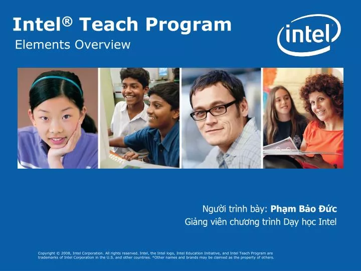 intel teach program