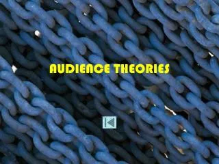 AUDIENCE THEORIES