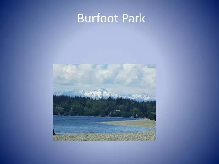 burfoot park