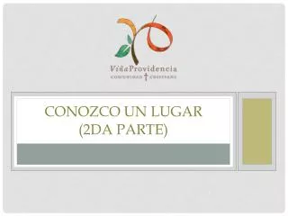 conozco un lugar 2da parte