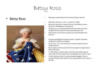 Betsy Ross