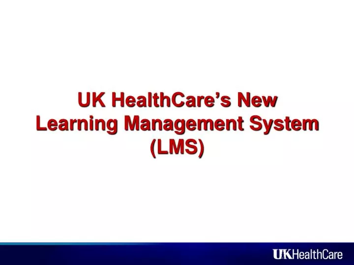 uk healthcare s new learning management system lms