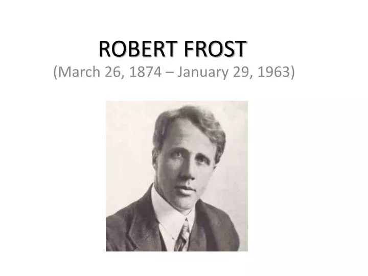robert frost