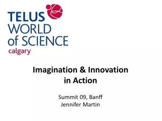 Imagination &amp; Innovation in Action