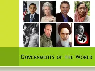 Governments of the World