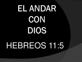 hebreos 11 5