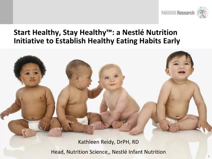 kathleen reidy drph rd head nutrition science nestl infant nutrition