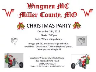 Wingmen MC Miller County, MO