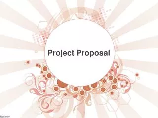 project proposal