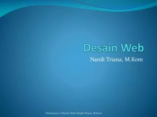 desain web