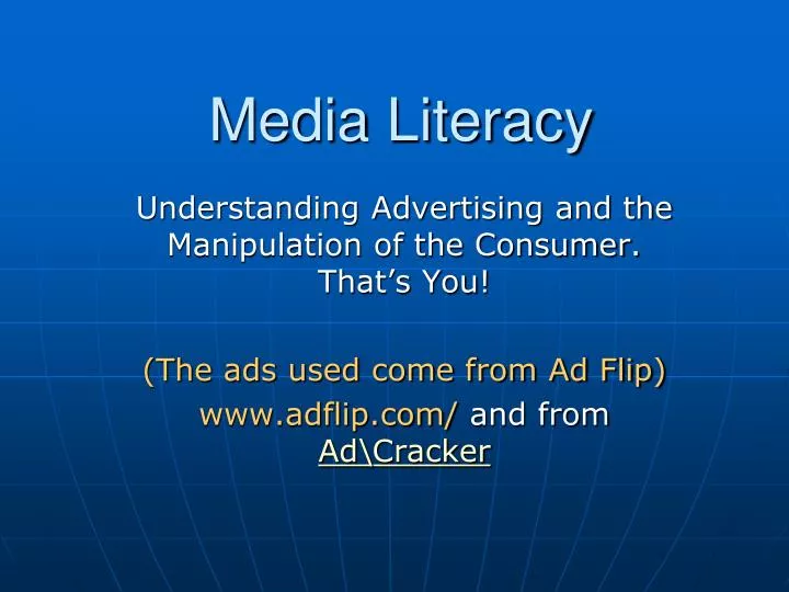 media literacy