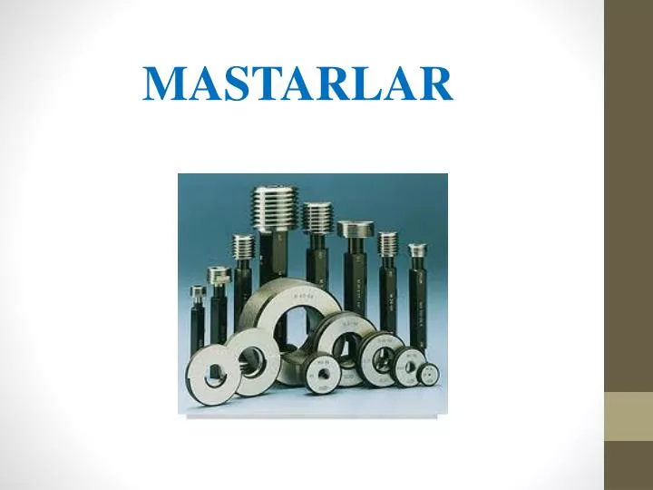 mastarlar