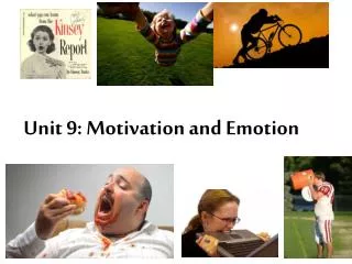 Unit 9: Motivation and Emotion