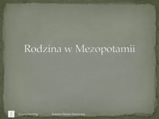 Rodzina w Mezopotamii