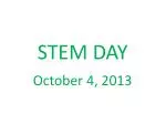 STEM DAY - slide 1