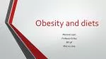 Obesity and diets