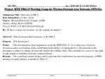 Proposed Timelines for SRU Development - slide 1