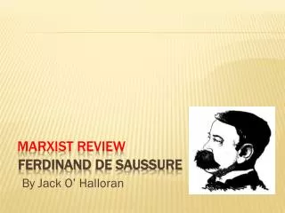Marxist review