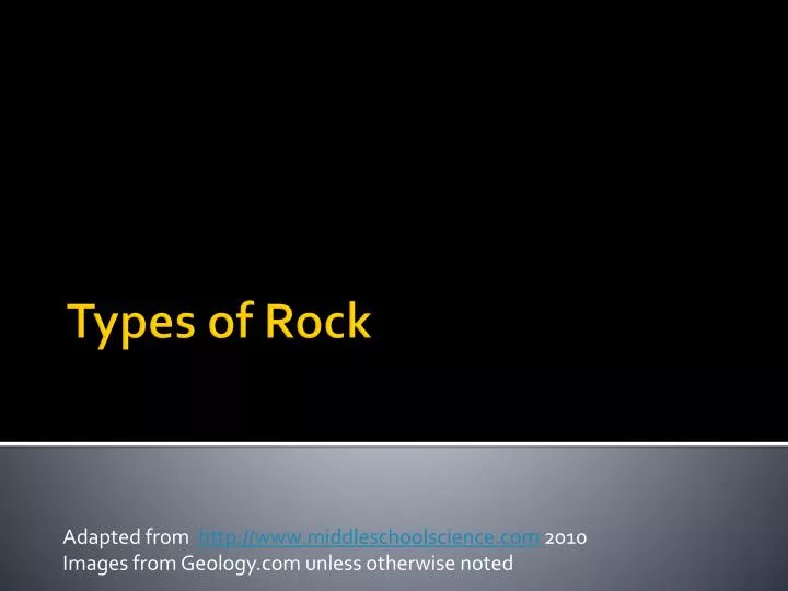 adapted from http www middleschoolscience com 2010 images from geology com unless otherwise noted