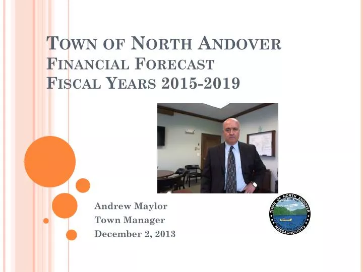 town of north andover financial forecast fiscal years 2015 2019
