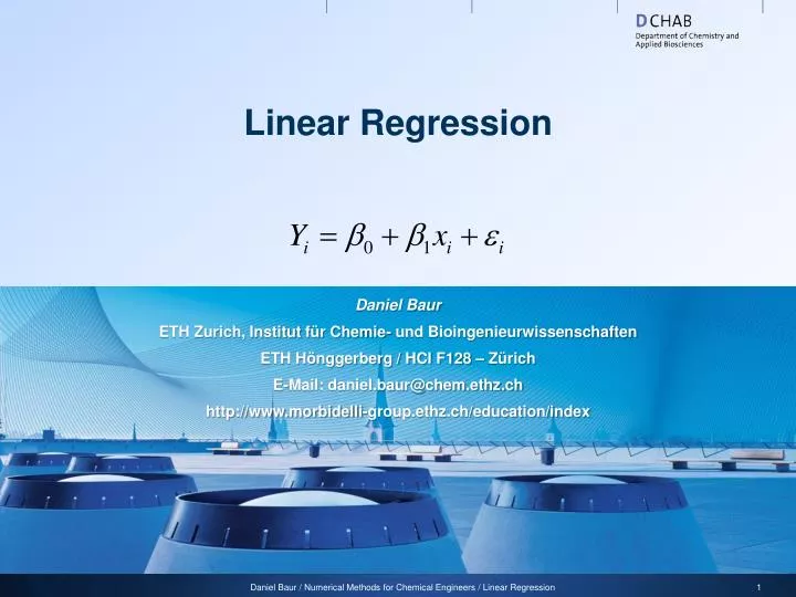 linear regression