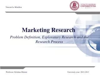 Marketing R esearch