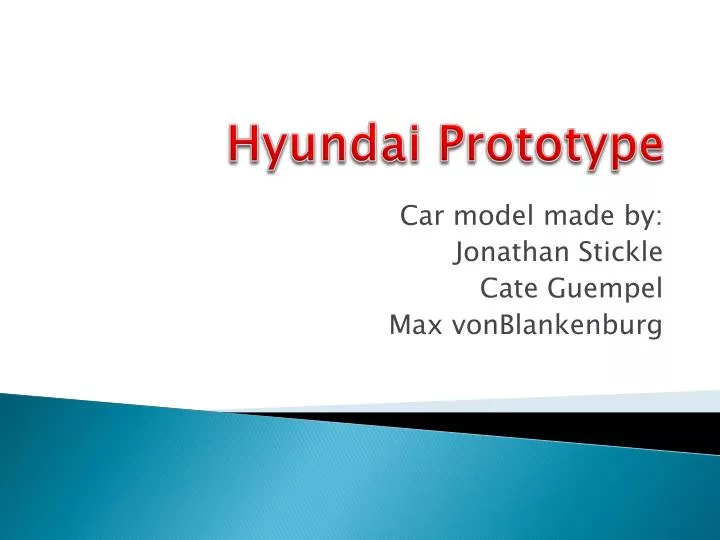 hyundai prototype
