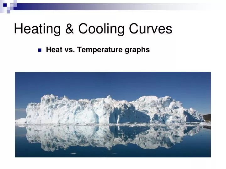 heating cooling curves