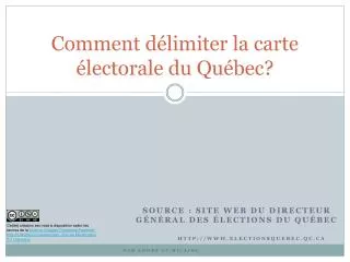 comment d limiter la carte lectorale du qu bec
