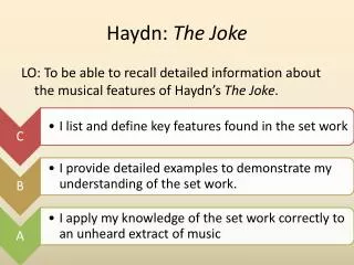 Haydn: The Joke