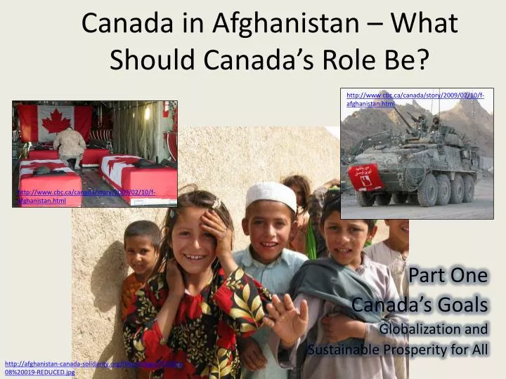 canada in afghanistan what should canada s role be