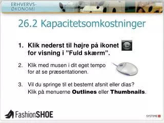 26 2 kapacitetsomkostninger