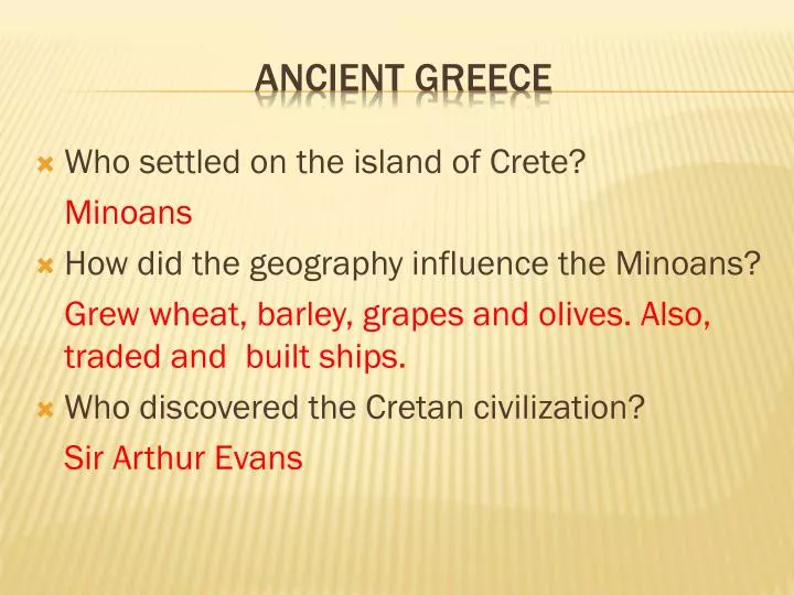 ancient greece