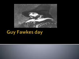 Guy Fawkes day