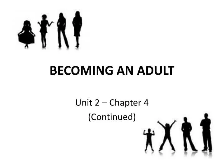 becoming an adult