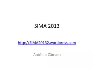 sima 2013