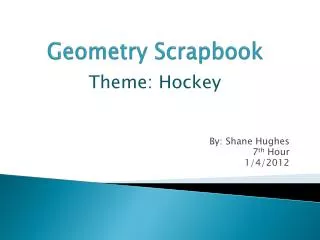 Geometry Scrapbook