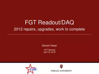 FGT Readout/DAQ