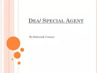 Dea / Special Agent