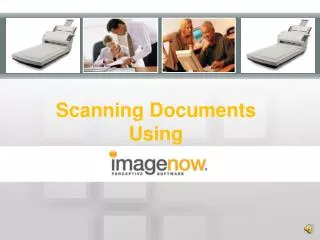Scanning Documents Using