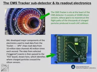 The CMS Tracker sub-detector &amp; its readout electronics