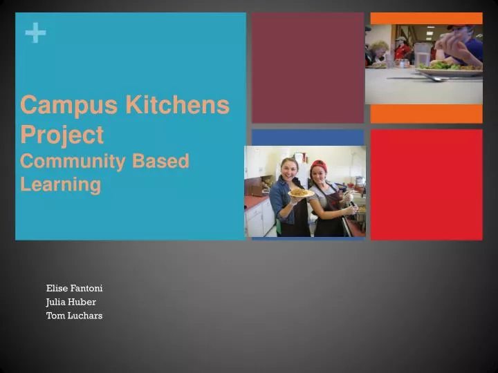 campus kitchens project community based learning