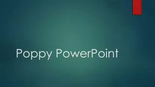 Poppy PowerPoint