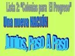 Una nueva NACIÓN - slide 1
