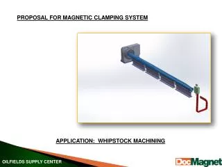 PROPOSAL FOR MAGNETIC CLAMPING SYSTEM