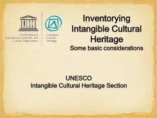 UNESCO Intangible Cultural Heritage Section